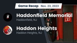 Recap: Haddonfield Memorial  vs. Haddon Heights  2023