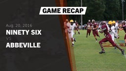 Recap: Ninety Six  vs. Abbeville 2016