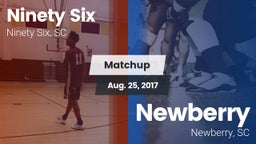 Matchup: Ninety Six vs. Newberry  2017