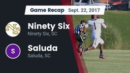 Recap: Ninety Six  vs. Saluda  2017