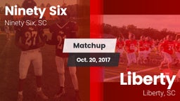 Matchup: Ninety Six vs. Liberty  2017