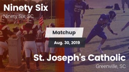Matchup: Ninety Six vs. St. Joseph's Catholic  2019