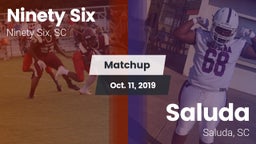 Matchup: Ninety Six vs. Saluda  2019