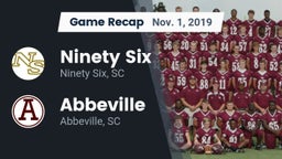Recap: Ninety Six  vs. Abbeville  2019