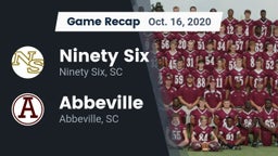 Recap: Ninety Six  vs. Abbeville  2020