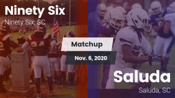 Matchup: Ninety Six vs. Saluda  2020