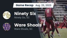 Recap: Ninety Six  vs. Ware Shoals  2023