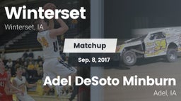 Matchup: Winterset vs. Adel DeSoto Minburn 2017