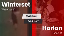 Matchup: Winterset vs. Harlan  2017
