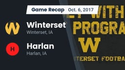 Recap: Winterset  vs. Harlan  2017