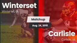 Matchup: Winterset vs. Carlisle  2018