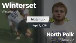 Matchup: Winterset vs. North Polk  2018