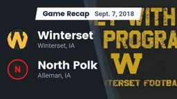 Recap: Winterset  vs. North Polk  2018