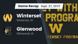 Recap: Winterset  vs. Glenwood  2019