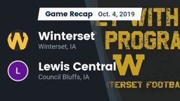 Recap: Winterset  vs. Lewis Central  2019