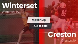 Matchup: Winterset vs. Creston  2019