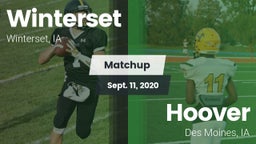 Matchup: Winterset vs. Hoover  2020