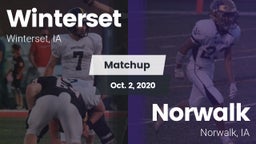 Matchup: Winterset vs. Norwalk  2020