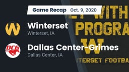 Recap: Winterset  vs. Dallas Center-Grimes  2020