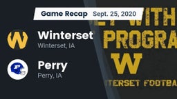 Recap: Winterset  vs. Perry  2020