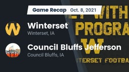 Recap: Winterset  vs. Council Bluffs Jefferson  2021