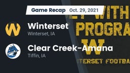 Recap: Winterset  vs. Clear Creek-Amana 2021