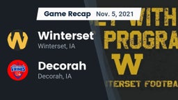 Recap: Winterset  vs. Decorah  2021