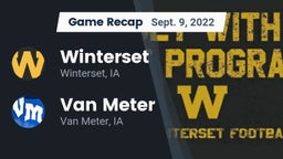 Recap: Winterset  vs. Van Meter  2022