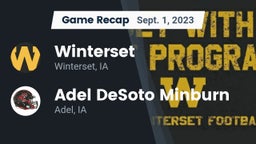 Recap: Winterset  vs. Adel DeSoto Minburn 2023
