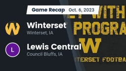 Recap: Winterset  vs. Lewis Central  2023