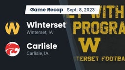 Recap: Winterset  vs. Carlisle  2023