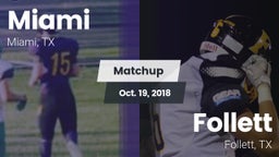 Matchup: Miami vs. Follett  2018