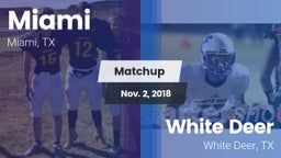 Matchup: Miami vs. White Deer  2018