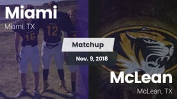 Matchup: Miami vs. McLean  2018