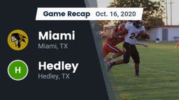 Recap: Miami  vs. Hedley  2020