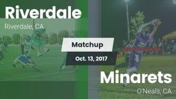 Matchup: Riverdale vs. Minarets  2017