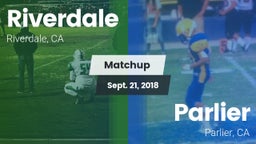 Matchup: Riverdale vs. Parlier  2018
