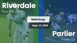 Matchup: Riverdale vs. Parlier  2019