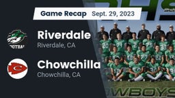 Recap: Riverdale  vs. Chowchilla  2023