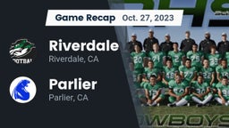 Recap: Riverdale  vs. Parlier  2023