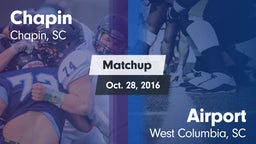 Matchup: Chapin vs. Airport  2016