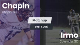Matchup: Chapin vs. Irmo  2017