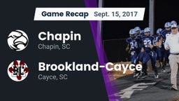 Recap: Chapin  vs. Brookland-Cayce  2017
