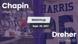 Matchup: Chapin vs. Dreher  2017