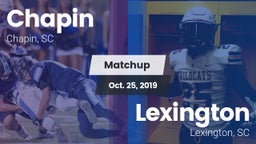 Matchup: Chapin vs. Lexington  2019