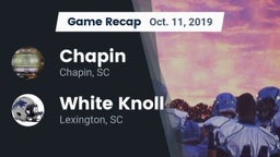 Recap: Chapin  vs. White Knoll  2019