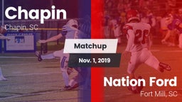 Matchup: Chapin vs. Nation Ford  2019