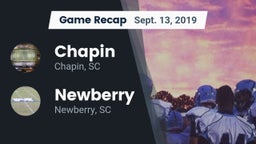 Recap: Chapin  vs. Newberry  2019