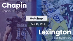 Matchup: Chapin vs. Lexington  2020