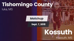 Matchup: Tishomingo County vs. Kossuth  2018